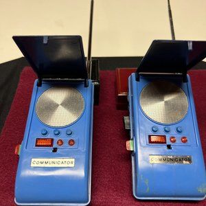1974 Mego Star Trek Communicators Walkie-talkies